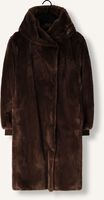 MOSCOW Manteau en fausse fourrure 08-08-NADJANA-3 en marron MOSCOW Manteau en fausse fourrure 08-08-NADJANA-3 en marron - medium