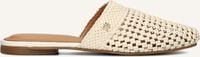 Witte TOMMY HILFIGER  CROCHET LEATHER MULE - medium
