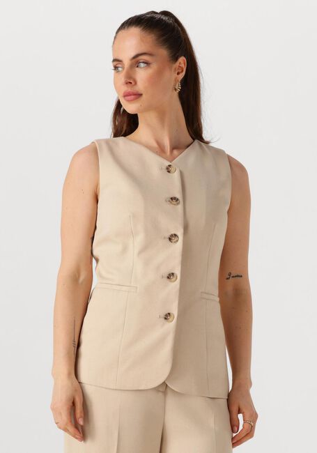 MODSTRÖM Gilet NORMAMD TOP en beige - large