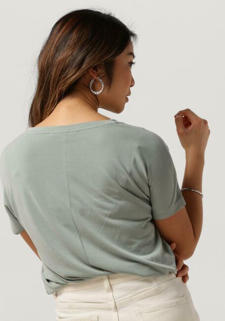 MSCH COPENHAGEN T-shirt MSCHFENYA MODAL V NECK TEE en vert - large