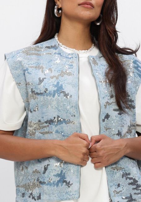 MOVES Gilet EVITS WAISTCOAT 4615 Bleu clair - large