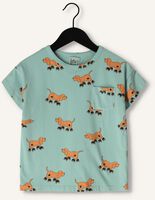 Groene LÖTIEKIDS T-shirt TSHIRT SHORT SLEEVE DOGS Groene LÖTIEKIDS T-shirt TSHIRT SHORT SLEEVE DOGS - medium