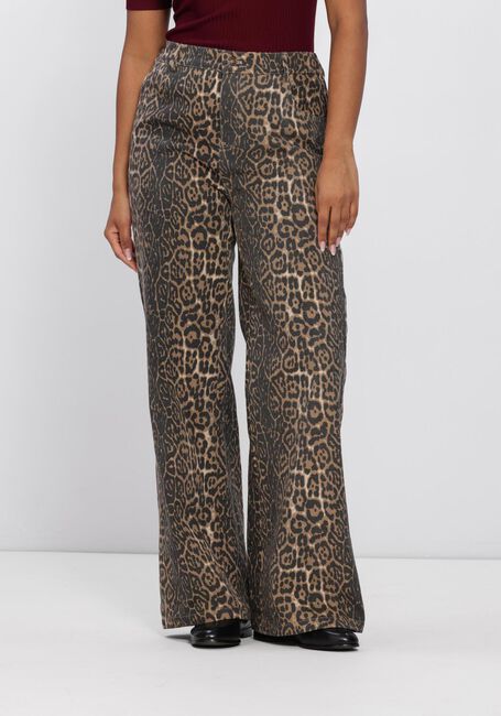 YDENCE Pantalon large PANTS VALESCA en marron - large