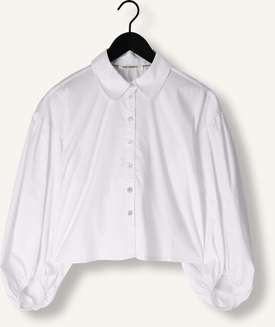 Witte CO'COUTURE  COTTON CRISP CHRISTEL SHIRT Witte CO'COUTURE  COTTON CRISP CHRISTEL SHIRT - large
