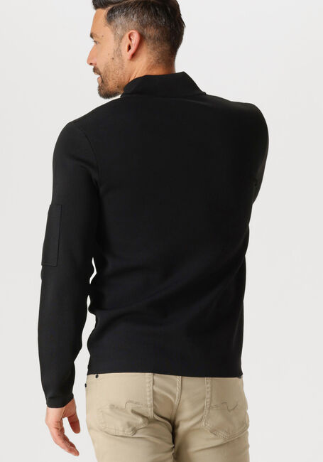 GENTI Pull TURTLE ZIP en noir - large