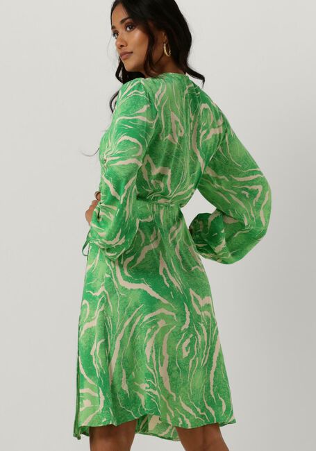 SELECTED FEMME Mini robe SLFFIOLA WRAP DRESS en vert - large