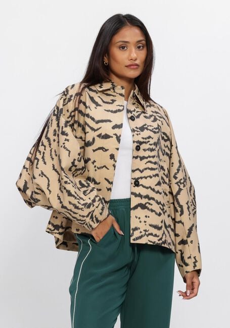 Beige CATWALK JUNKIE Jassen TIGER CAPE JACKET - large