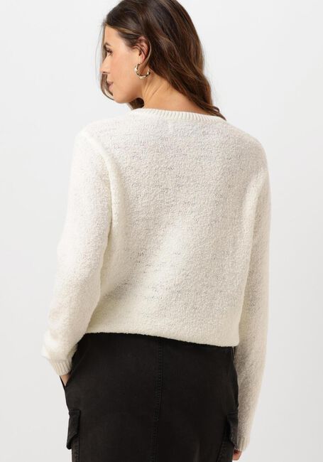 Gebroken wit NUKUS Vest MARLIN CARDIGAN BOUCLE - large