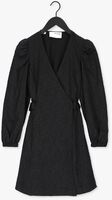 SELECTED FEMME Mini robe SLFTANKA LS SHORT WRAP DRESS B en noir