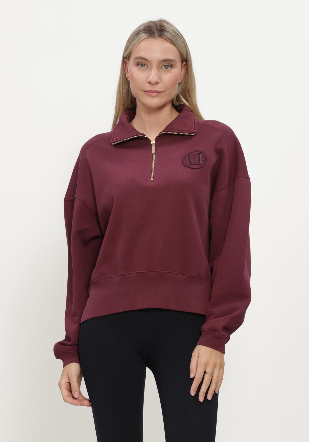 DEBLON SPORTS Chandail NELLE SWEATER Bordeaux - large
