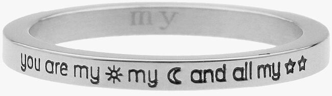 MY JEWELLERY Anneau SILVER QUOTE RING en argent - large