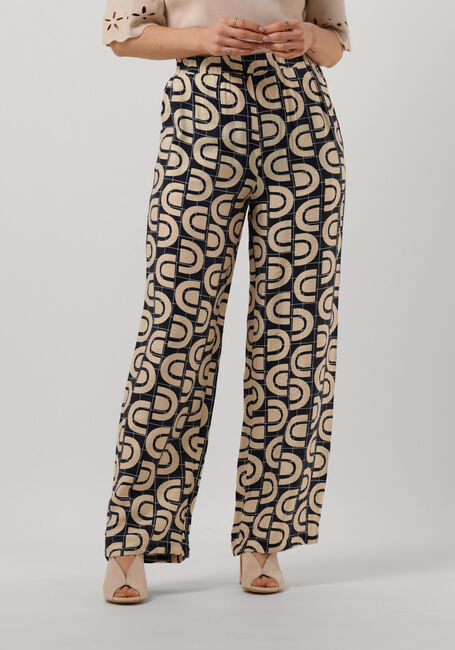 Blauwe OBJECT Wijde broek JADA HW PANTS 126 - large