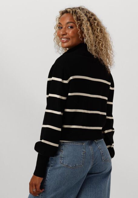 Y.A.S. Pull YASSHANTI LS KNIT PULLOVER en noir - large