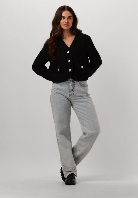 Zwarte NEO NOIR Vest MANUA BOUCLE JACKET Zwarte NEO NOIR Vest MANUA BOUCLE JACKET - large