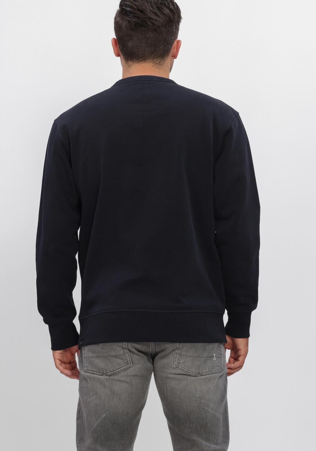 BUTCHER OF BLUE Chandail BUTCHER CREW Bleu fonc&eacute; - large