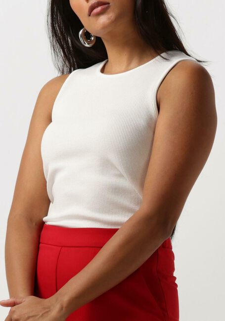 ANOTHER LABEL Haut ABELIA TOP S/L en blanc - large
