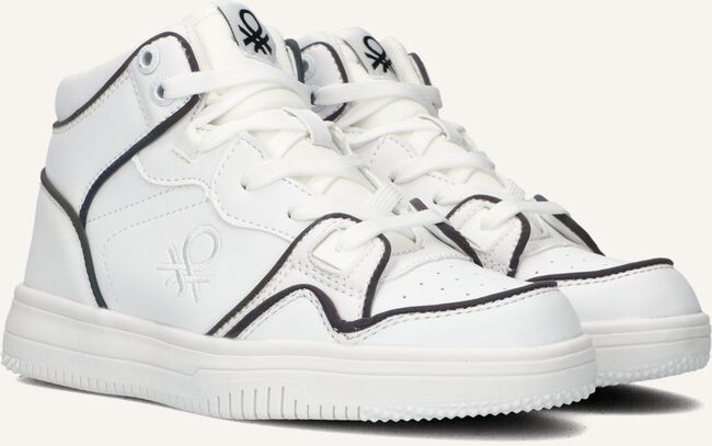 Witte BENETTON Sneakers REFLECTIVE Witte BENETTON Sneakers REFLECTIVE - large