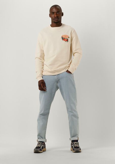 Beige WOODBIRD Sweater JACS PEACH CREW - large