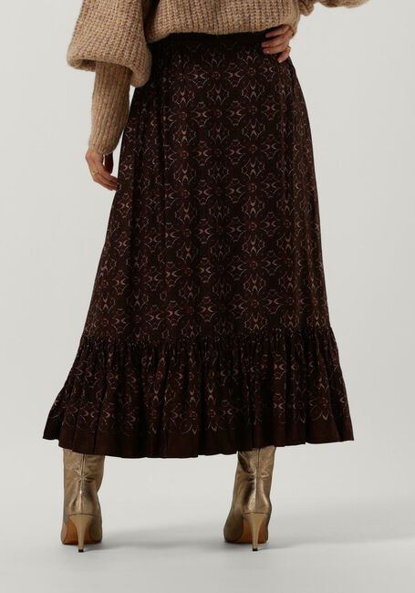 IDANO Jupe midi PAULA en marron - large