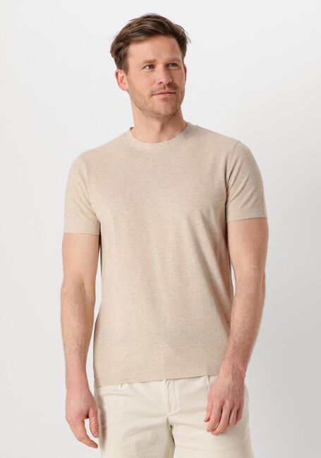 PROFUOMO T-shirt T-SHIRT CREW NECK SS en beige - large