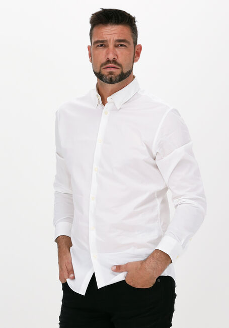 Witte SELECTED HOMME Klassiek overhemd SLIMMICHIGAN SHIRT LS B - large