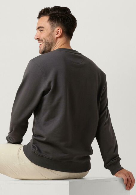 SCOTCH & SODA Pull ESSENTIAL LOGO BADGE SWEATSHIRT en gris - large