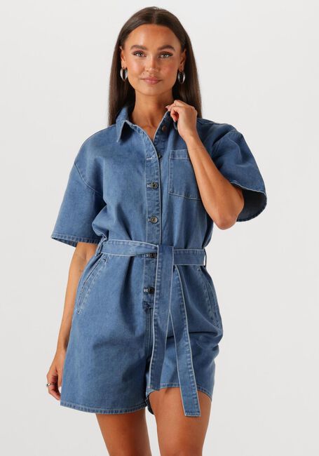 Blauwe MODSTRÖM  NAOMOMD SOLID PLAYSUIT - large