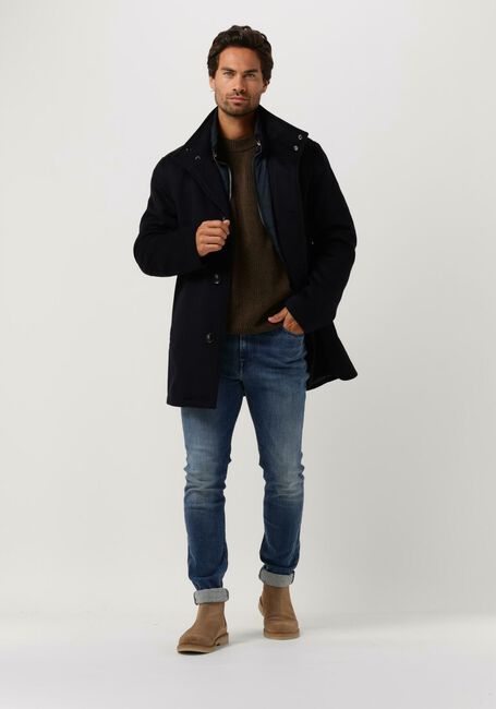 BOSS Manteau COXTAN Bleu foncé - large
