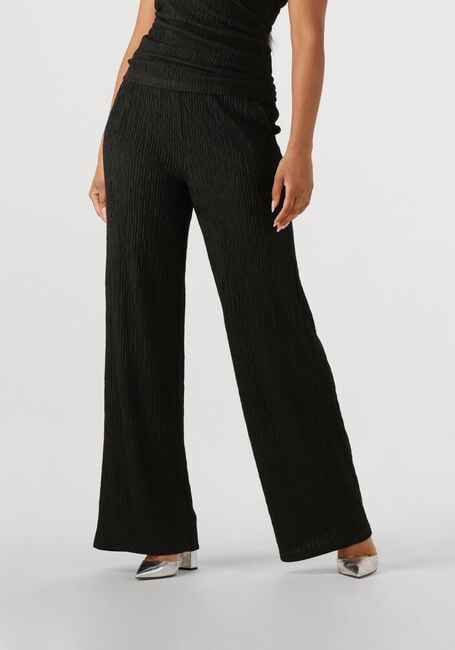 AAIKO Pantalon large RAMONA STRUCTURE PES 564 en noir - large