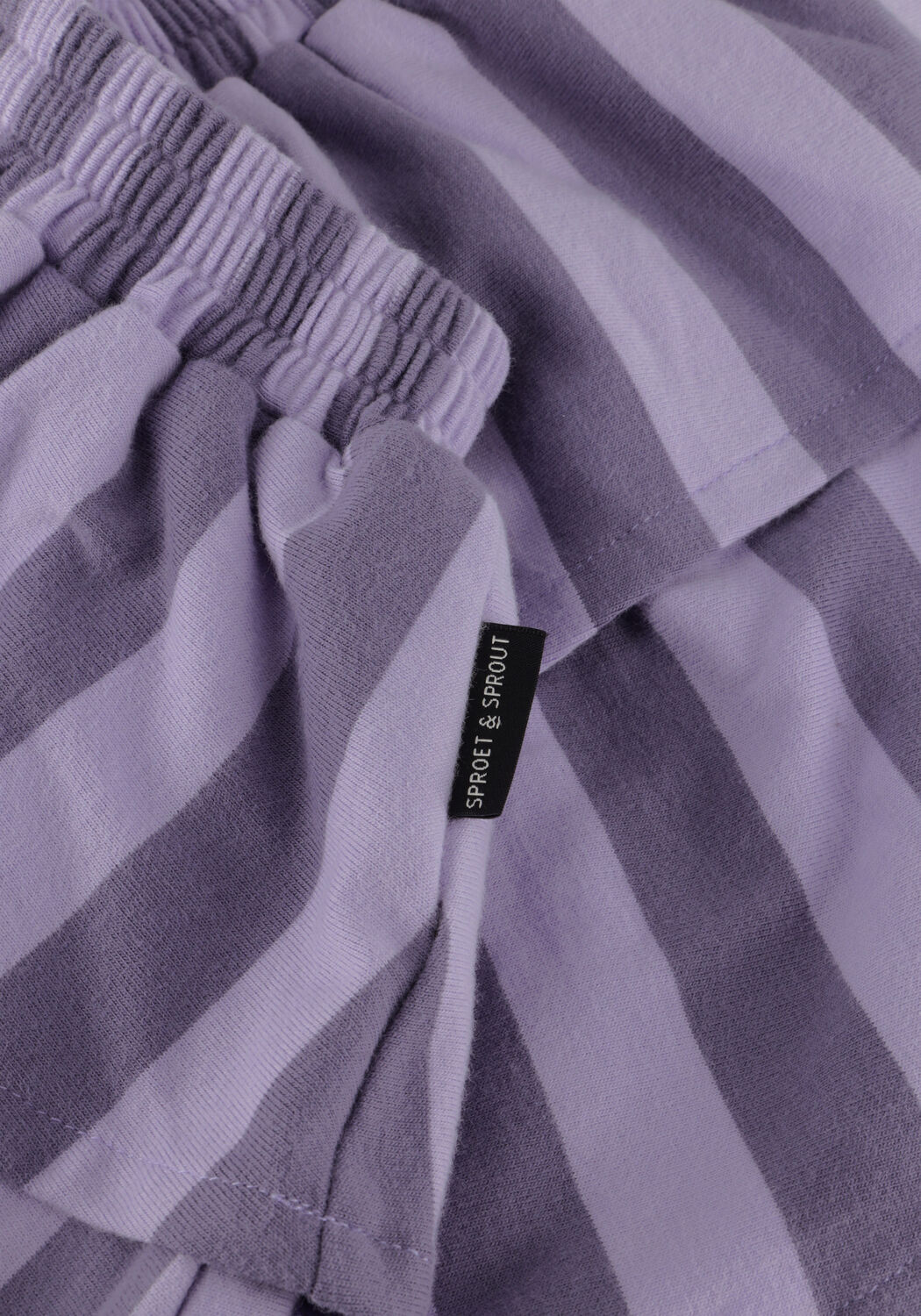 Paarse Sproet & Sprout Minirok SKIRT LAYERS STRIPES - large