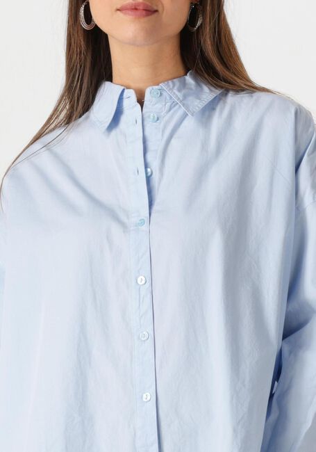 Lichtblauwe MY ESSENTIAL WARDROBE  SUNNAMW BOXY SHIRT - large