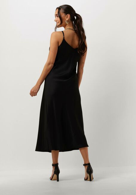 RESORT FINEST Robe midi SLIP DRESS en noir - large