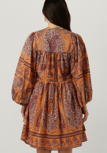 ANTIK BATIK Mini robe TAJAR MINIDRESS en orange - large