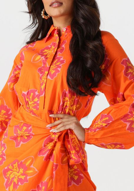 NOTRE-V Mini robe NV-FLEURETTE en orange - large
