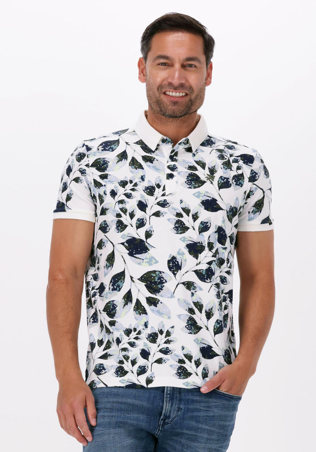 Multi VANGUARD Polo SHORT SLEEVE POLO PIQUE STRETCH - large