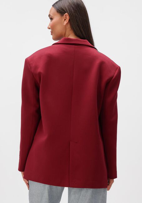 ALIX THE LABEL Blazer LADIES WOVEN OVERSIZED BLAZER Bordeaux - large
