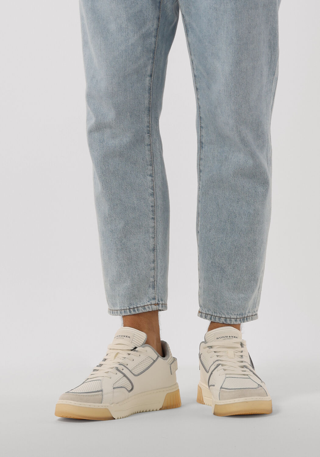 Witte sneakers scotch & soda clearance