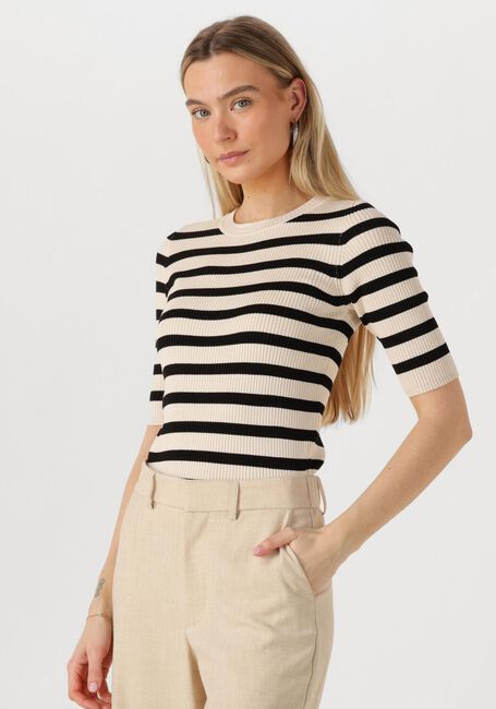 SELECTED FEMME Haut SLFMALI 2/4 KNIT O-NECK Écru - large