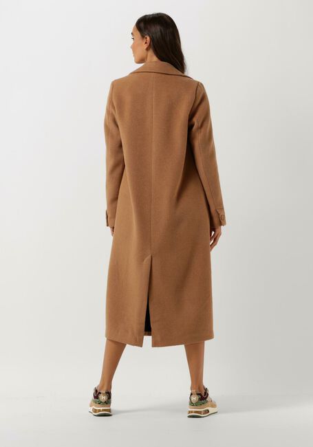 NOTRE-V Manteau WOL COAT LONG en camel - large