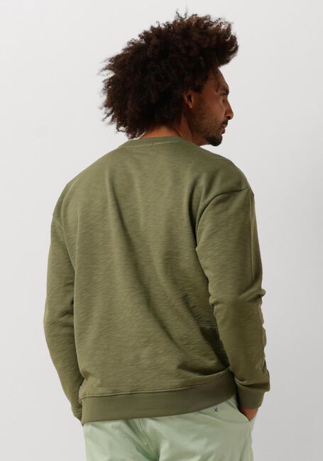 Groene SCOTCH & SODA Sweater CHEST ARTWORK SWEATSHIRT - large