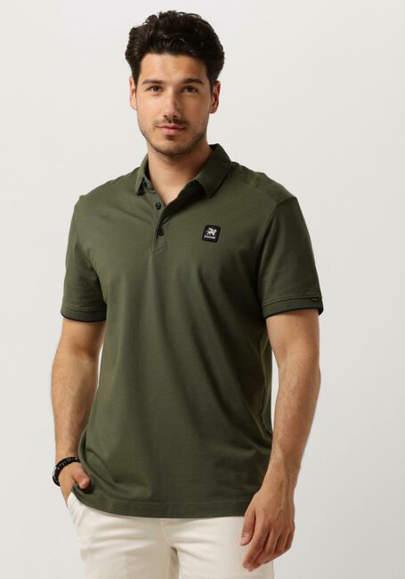 VANGUARD Polo SHORT SLEEVE POLO PIQUE en vert - large