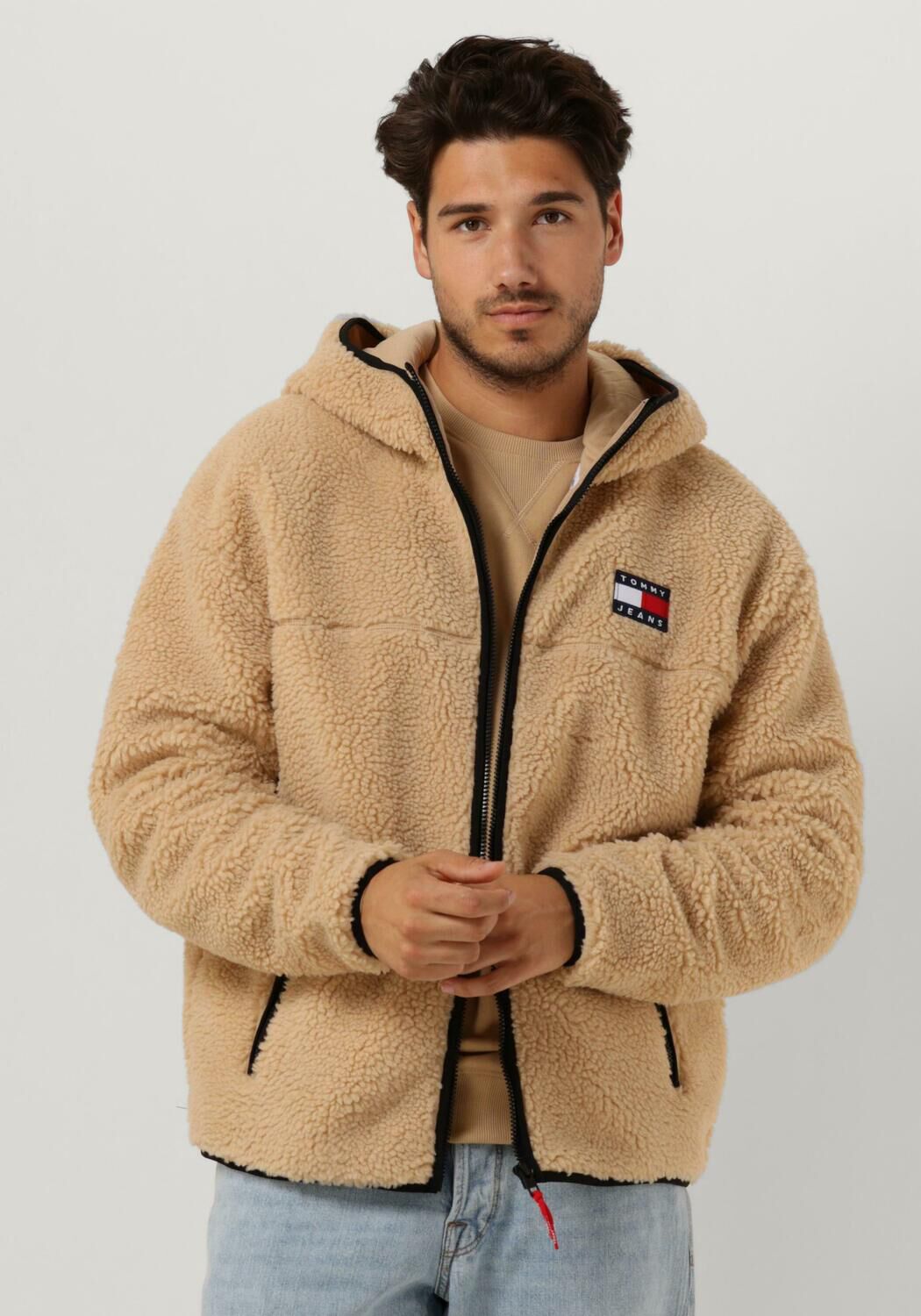 Tommy sherpa hoodie on sale