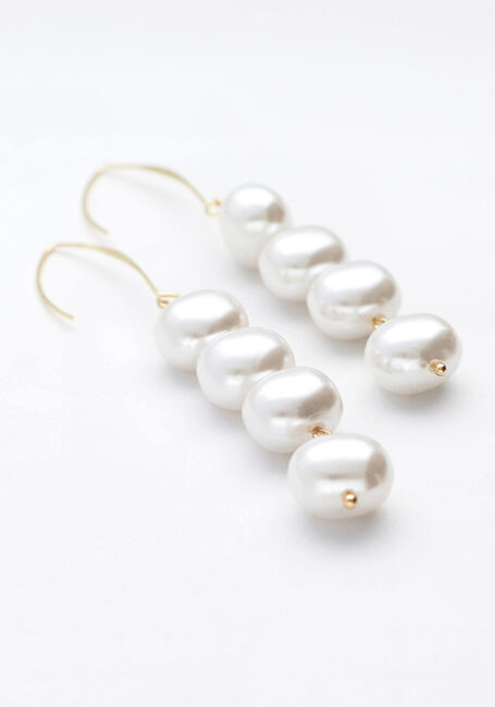  NOTRE-V Sieraad EARRING PEARLS - large