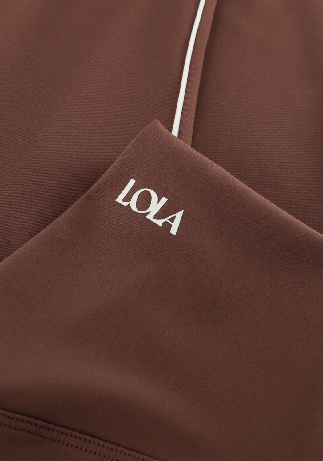 Bruine THE LOLA CLUB Legging DEMI LEGGING - large