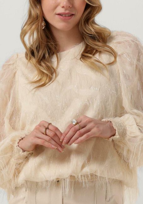 SUMMUM TOP FLUFFY Blouses en blanc - large