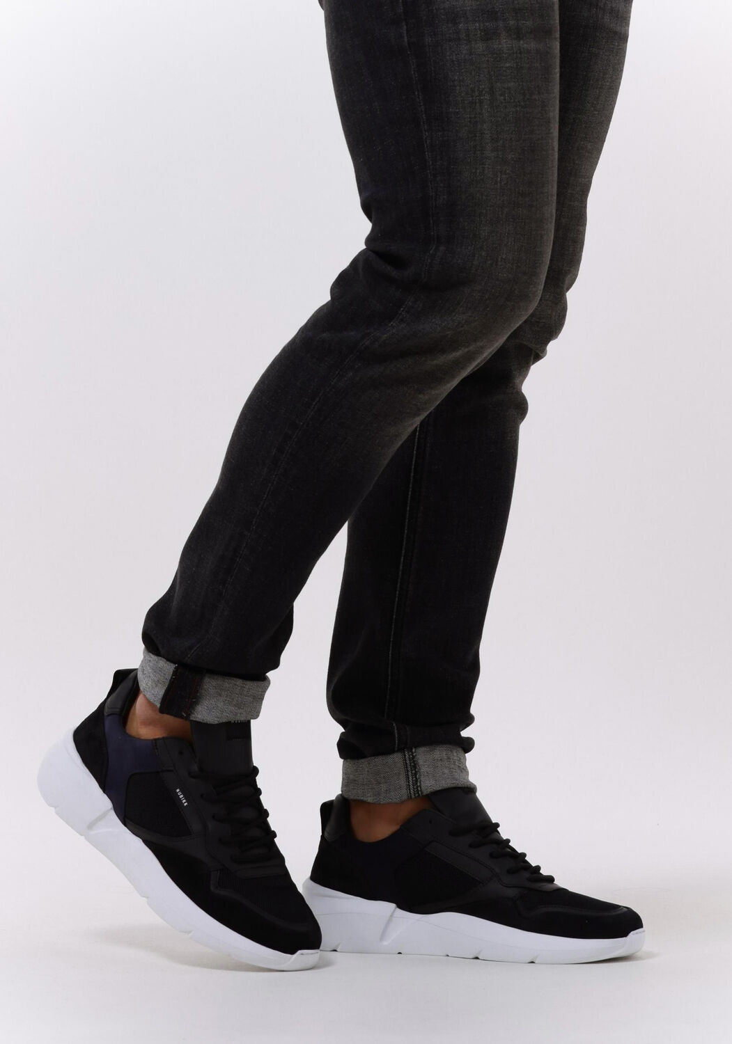 Zwarte NUBIKK Sneakers ROQUE ROAD WAVE - large