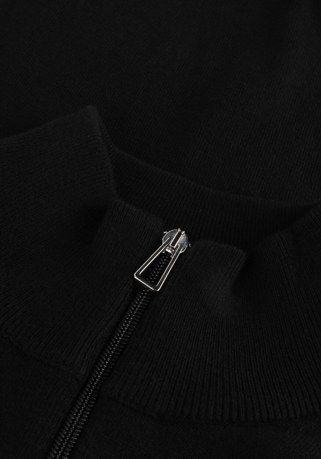 Zwarte PS PAUL SMITH Trui MENS SWEATER ZIP NECK ZEB BAD - large