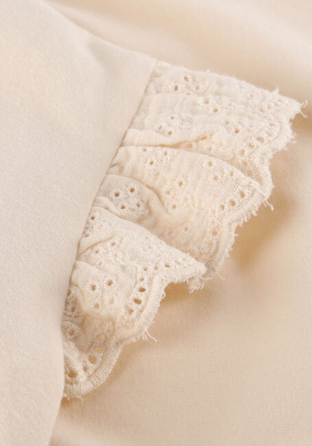 DAILY7 Haut T-SHIRT BRODERIE en beige - large