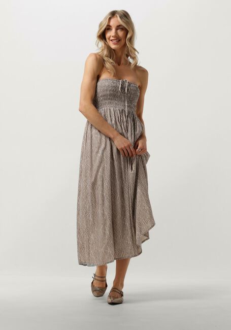 Taupe MOSCOW Maxi jurk 72A-06-STROLY - large