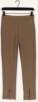 SECOND FEMALE Pantalon FIQUE TROUSERS en marron SECOND FEMALE Pantalon FIQUE TROUSERS en marron - medium
